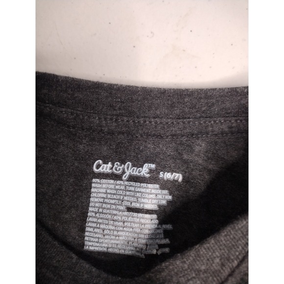 Boys Long Sleeve Shirt Bundle Size S 6/7 Old Navy Cat & Jack Camo Truck 4pc Lot - Picture 6 of 6